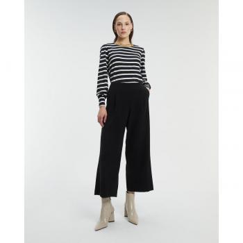 Pantalón culotte de mujer ancho con cintura elástica Andam