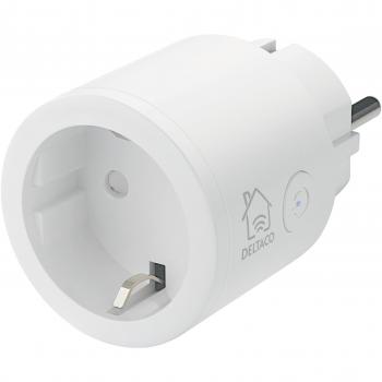 Enchufe Inteligente Deltaco SH-P01 2400W WiFi 2.4GHz Blanco