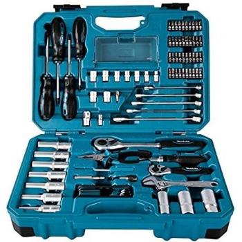 Makita E-08458 Juego de herramientas mecánicas de 87 piezas