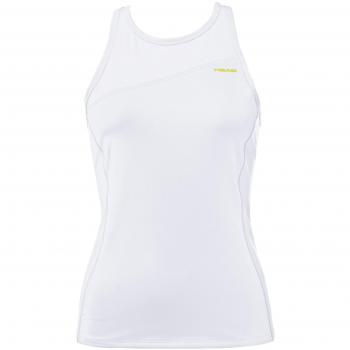 Head Vision Camiseta de Tirantes, Mujer, Blanco, Large