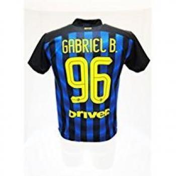 Camiseta de fútbol Inter Gabriel Bar Bosa gabigol 96 Réplica Autorizados Niño Hombres