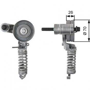 GATES Tensioner Pulley, timing belt; Deflection/Guide Pulley, timing belt T38344 - Polea tensora, correa poli V GATES T38344