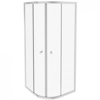 Mampara de ducha corredera cromada Serenity 90 cm cuarto de vuelta - Jacob Delafon