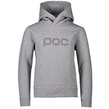 Sudadera con capucha POC Hood gris infantil - 10, sudadera con capucha, color gris, diseño infantil, incluye logo de POC