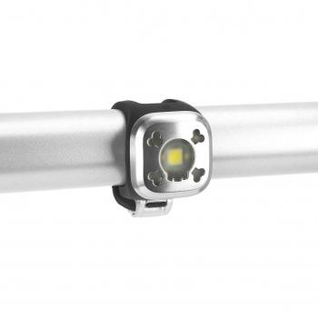 Knog - Luz LED blanca para bicicleta, diseño de calavera plata chrom