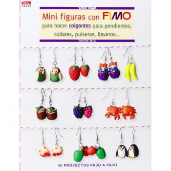 Crea Con Patrones. Serie Fimo 39. Mini Figuras Con Fimo Para Hacer Colgantes, Collares…