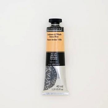Óleo Extra Fino Sennelier - Ocre Pálido - 40ml - Pigmentos Naturales - Acabado Satinado