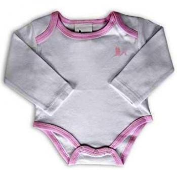 BebeDeParis Body Personalizado para Bebe, 100% Algodon,