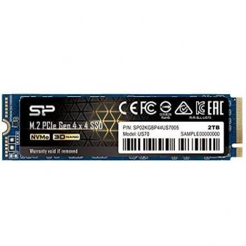 Disco SSD Silicon Power US70 2TB M.2 2280 PCIe Gen4x4 NVMe 5000/4400 MB/s