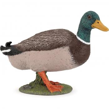 Papo Mallard Duck Figurine - Hand-Painted Farmyard Toy