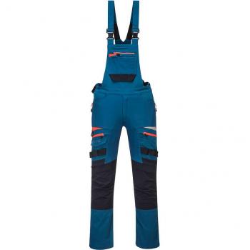 Peto de Trabajo Portwest DX4 de Tejido Elástico en Azul Metro 2XL