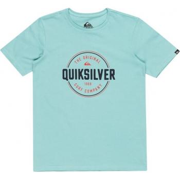 Quiksilver - Camiseta de niños Circle Up Azul