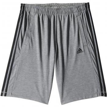 adidas Ess The Short - Pantalón corto para hombre, color gris / negro, talla 2XLT