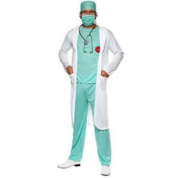 Turquoise Adult Doctor Costume - Medical Professional Outfit