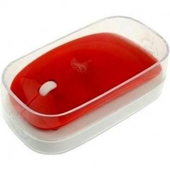 Brillante ROJO USB 2.4Ghz 1200CPI Inalámbrico Ratón Óptico con inalámbrico Nano Dongle 6-10m range para usar con PC , Portátil , Netbook, Apple Macbook , iMac