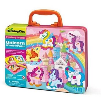 Thinking kits arte para ventanas unicornios