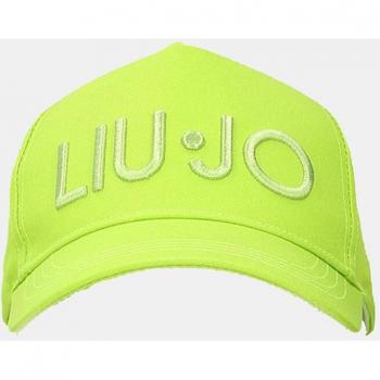 Gorra de algodón con logo Liu Jo
