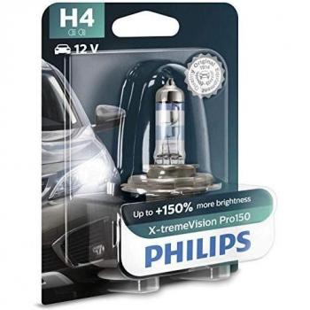 PHILIPS H4 X-tremeVision Pro150 Lámpara halógena 12V 60/55W