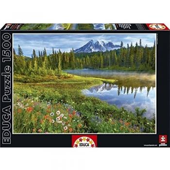 Puzzles Educa - Puzzle Parque Nacional Monte Rainier, Estados Unidos, 1500 Piezas