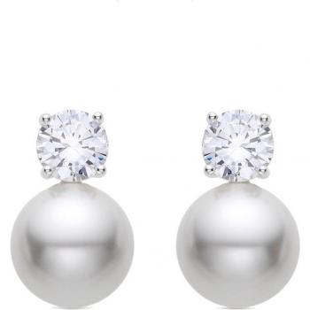 Pendientes Luxenter Roka Essential acabados en rodio