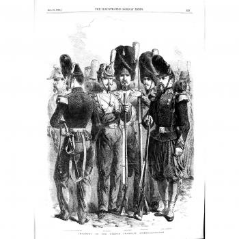 Representante Técnico Imperial Francés de Chasseurs Voltigeur del Protector 1854 [Cocina y Hogar]
