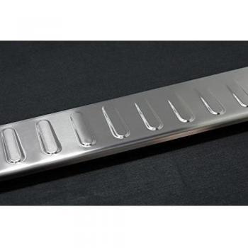 teileplus24 L512S Acero Inoxidable Parachoques protección para Mercedes Vito Viano W639 con Borde