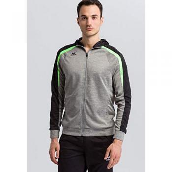 Erima Liga 2.0 Training Jacket with Hood - Men's - Gray - XL