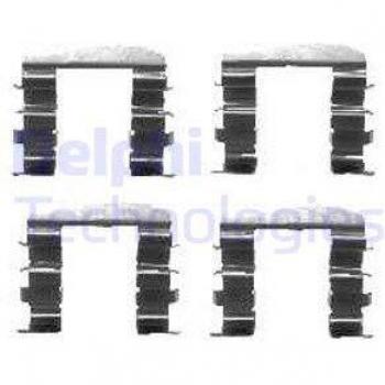 Kit de accesorios para pastillas de frenos DELPHI LX0461