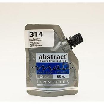 Sennelier Color acrílico mate Serie Abstract Matt 60 ml 314 azul ultramar