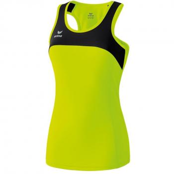 erima Race Line Running, Mujer, Amarillo neón y Negro, 34