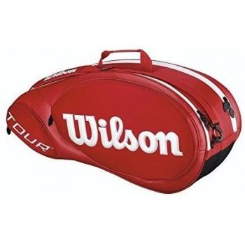 Wilson Raquetero Tour Molded 2.0 6Pk Rd Rojo