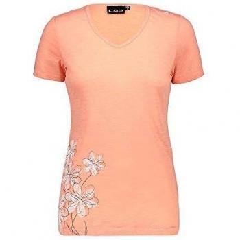 CMP - Camiseta para mujer, color naranja, color Flamingo., tamaño 42