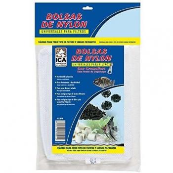 Ica Malla F Blanca Cremallera Peces Filtros y bombas Material filtrante