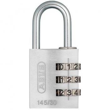 ABUS 465833-145/30_PLATA_B Candado aluminio combinacion 30 mm 3 dígitos plata blister