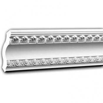 Cornisa Decorativa Profhome 150184 Estuco Clásico Atemporal Blanca 2 m
