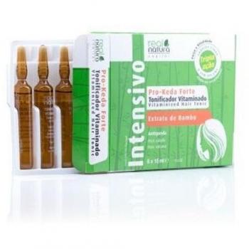 Real Natura Pro-Keda Forte Tonificador Vitaminado 6x15ml