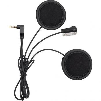 Intercomunicador Bluetooth Fodsports V6 para Casco de Motocicleta con Micrófono Suave y Auriculares Inalámbricos