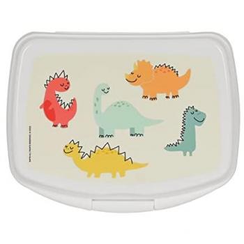 Fiambrera Rectangular Preescolar Dinos 17 x 6 x 14 cm