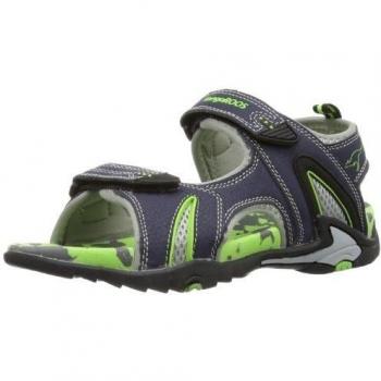 Kangaroos Sinclair - Sandalias deportivas de material sintético para niño azul Bleu