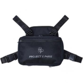 Project X Paris Unisex Black Chest Bag