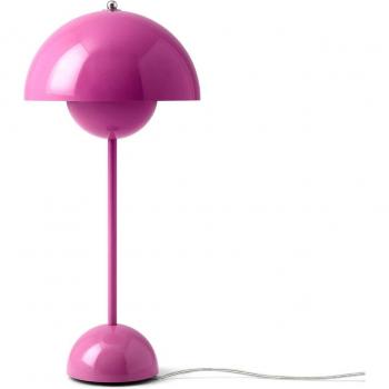 Lámpara de mesa Flowerpot VP3, rosa intenso