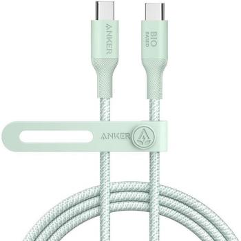 Cable USB-C Anker 544 Bio-Nylon Verde 1.8m 140W