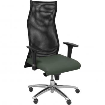 Sillón Sahuco similpiel gris oscuro PIQUERAS Y 13SM840SP600B24APRP