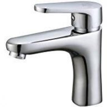 DP Grifería SALA-0001 Grifo monomando de lavabo, Plateado