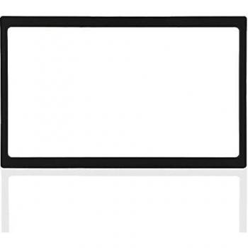 Akozon Radio de Marco de DVD para automóvil, Uniersal 2 DIN 7in PST Fascia Gruesa Fascia para automóvil Montaje en Tablero Montaje de Audio de navegación DVD para Piezas universales de 178x102 mm