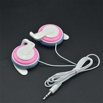 Auriculares deportivos con cable estéreo 3.5mm para correr, universales para móviles y ordenadores, compatibles con Sony y Samsung