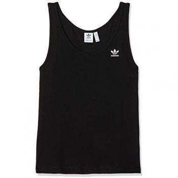 adidas Tank Top Camiseta sin Mangas, Mujer, Black/White, 38