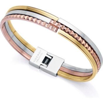 Pulsera Viceroy Chic de acero Ip dorado y Ip rosa