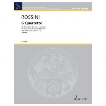 Quartetos de Rossini para 6 Instrumentos - Volumen 2, Partituras SCF2350