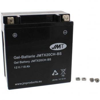 Batería de Gel para Moto YTX20CH-BS Pre-cargada JMT